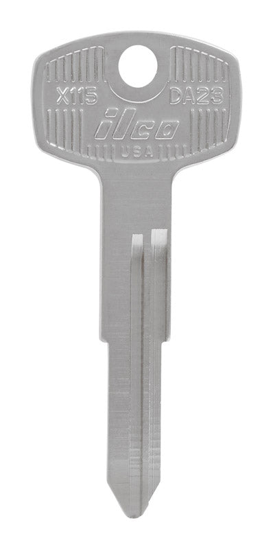 HILLMAN Traditional Key Automotive Key Blank Double For Subaru Silver (Pack of 10)