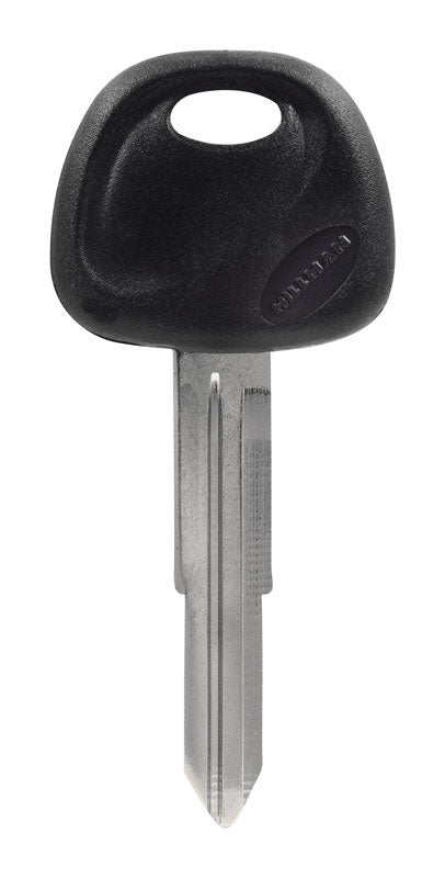 HILLMAN Traditional Key Automotive Key Blank Double For Hyundai Black/Silver (Pack of 5)