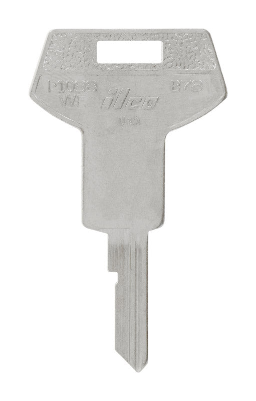 HILLMAN Traditional Key Automotive Key Blank Single For GM Silver (Pack of 10)