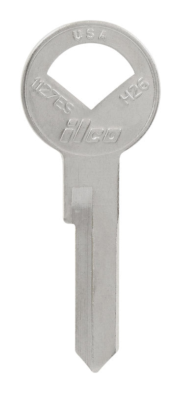 HILLMAN Traditional Key Automotive Key Blank Single For Ford Silver (Pack of 10)