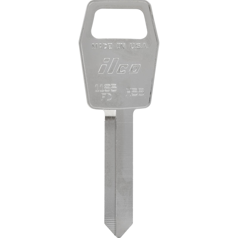 HILLMAN Traditional Key Automotive Key Blank Double For Ford Silver (Pack of 10)