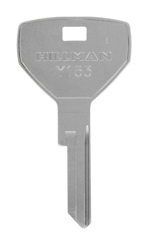 HILLMAN Traditional Key Automotive Key Blank Single For Chrysler Silver (Pack of 10)
