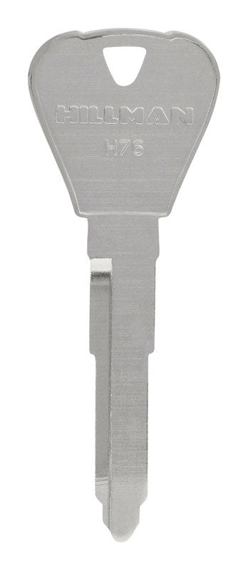 HILLMAN Traditional Key Automotive Key Blank Double For Ford Silver (Pack of 10)