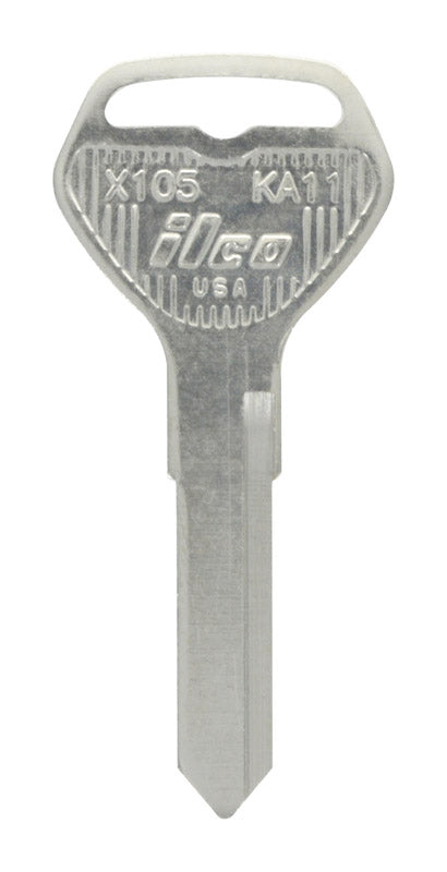 HILLMAN Traditional Key House/Office Universal Key Blank Double (Pack of 10)