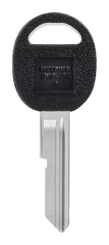 HILLMAN Traditional Key Automotive Key Blank Single For GM Silver (Pack of 5)