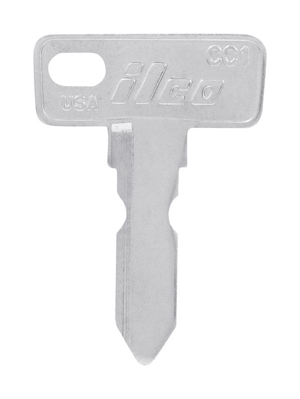 HILLMAN Club Golf Cart House/Office Universal Key Blank CC-1 Double Silver (Pack of 10)
