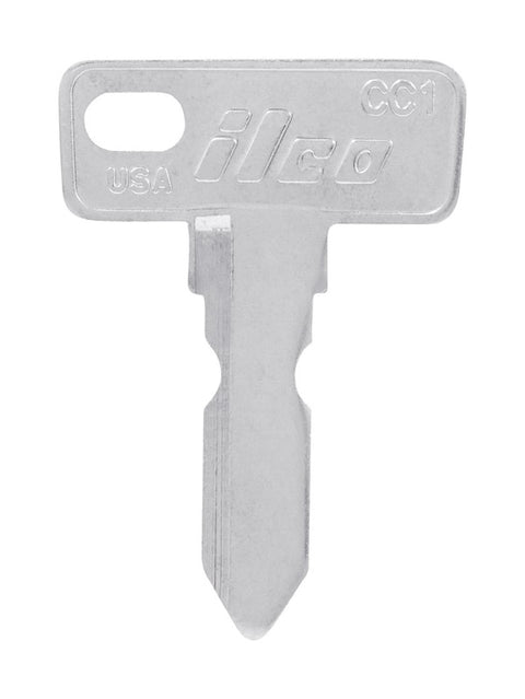 HILLMAN Club Golf Cart House/Office Universal Key Blank CC-1 Double Silver (Pack of 10)