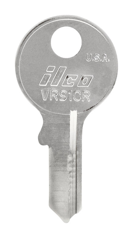 HILLMAN House/Office Universal Key Blank VR91CR Single Silver (Pack of 10)