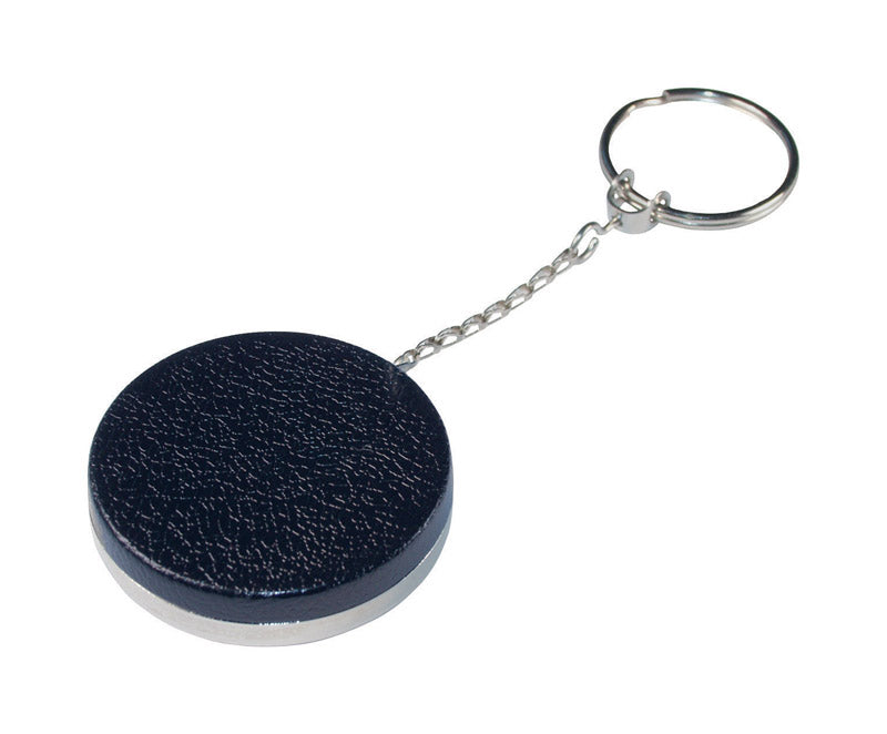 HILLMAN Metal Silver Retractable Keychain (Pack of 5)