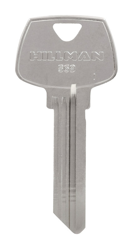 HILLMAN Traditional Key House/Office Universal Key Blank Single (Pack of 10)