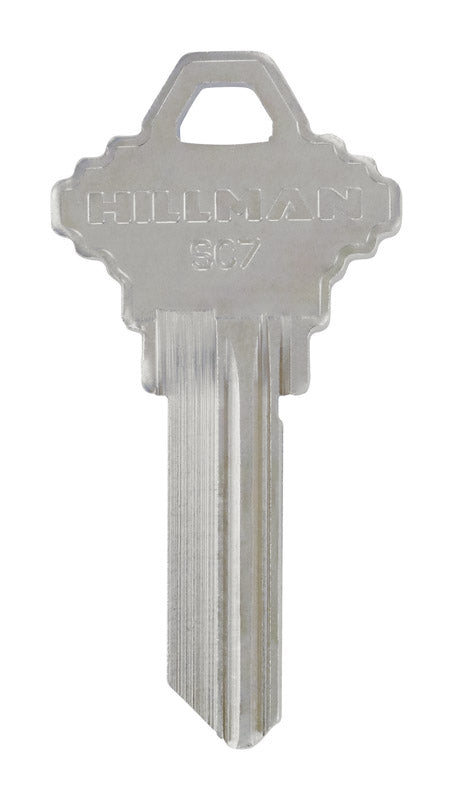 HILLMAN Traditional Key House/Office Universal Key Blank Single (Pack of 10)