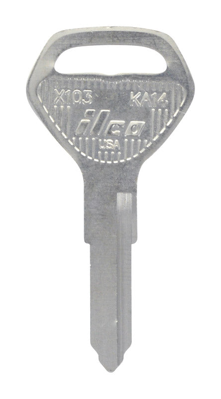 HILLMAN Traditional Key House/Office Universal Key Blank Double (Pack of 10)
