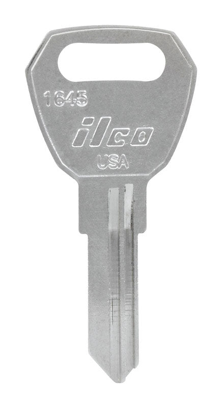 HILLMAN Traditional Key House/Office Universal Key Blank Single Silver (Pack of 10)