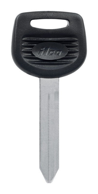 HILLMAN Traditional Key Automotive Key Blank Double For Freightliner Black/Silver (Pack of 5)