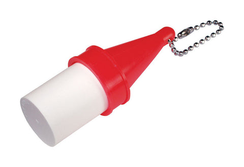 HILLMAN Metal/Plastic Red Sporting Accessories Keychain (Pack of 5)