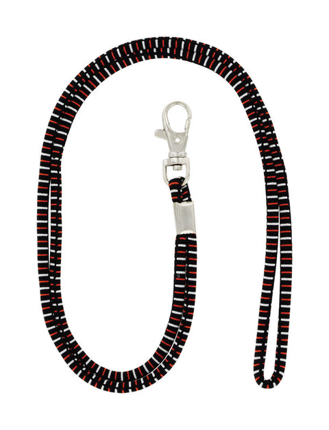HILLMAN Polyester Multicolored Decorative Key Chain Lanyard (Pack of 6)