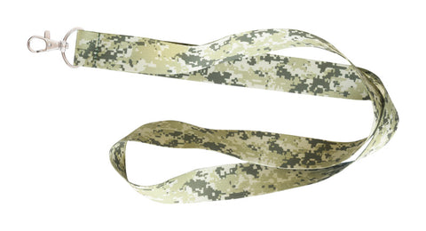 HILLMAN Polyester Green Decorative Key Chain Lanyard (Pack of 6)