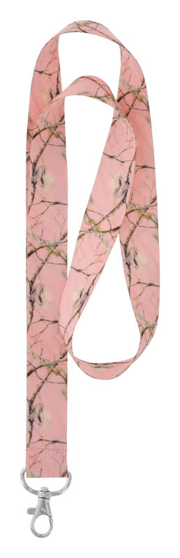 HILLMAN Polyester Pink Decorative Key Chain Lanyard (Pack of 6)