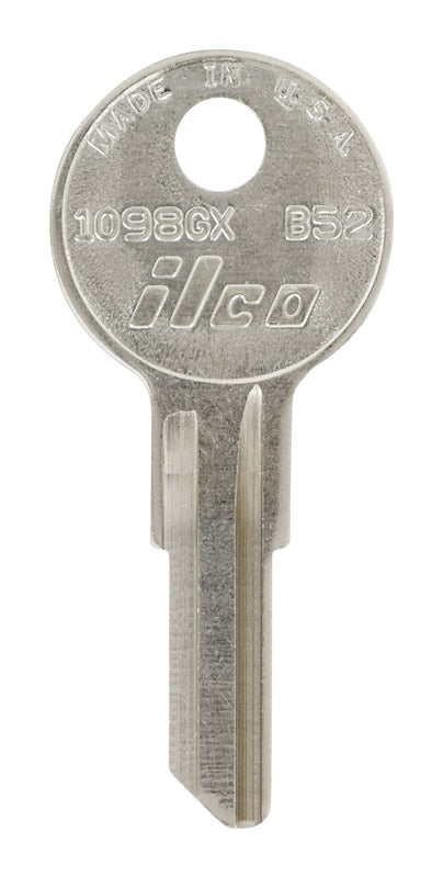 HILLMAN Traditional Key Automotive Key Blank Single For GM Brass (Pack of 10)
