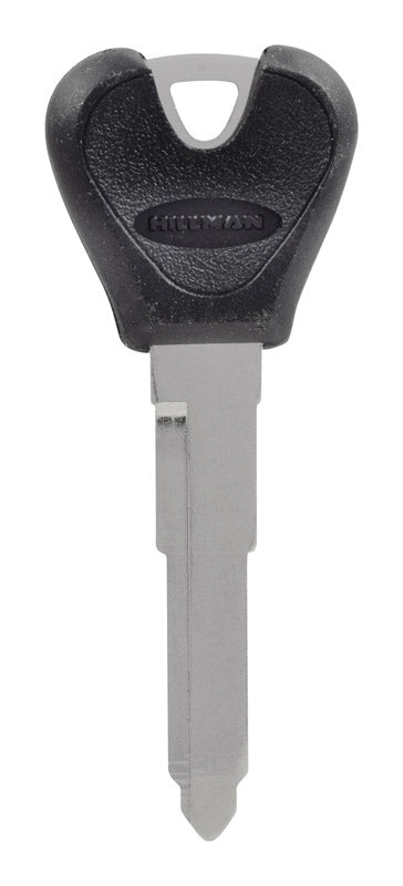 HILLMAN Traditional Key Automotive Key Blank Double For Ford Black/Silver (Pack of 5)
