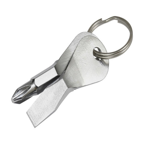 HILLMAN Metal Silver Screwdriver Key Ring (Pack of 25)