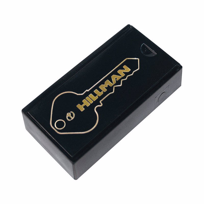 HILLMAN Plastic Black Magnetic Key Hider (Pack of 12)