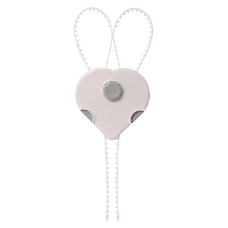Dreambaby Gabinete de plástico blanco Flex Lock, 1 ud.