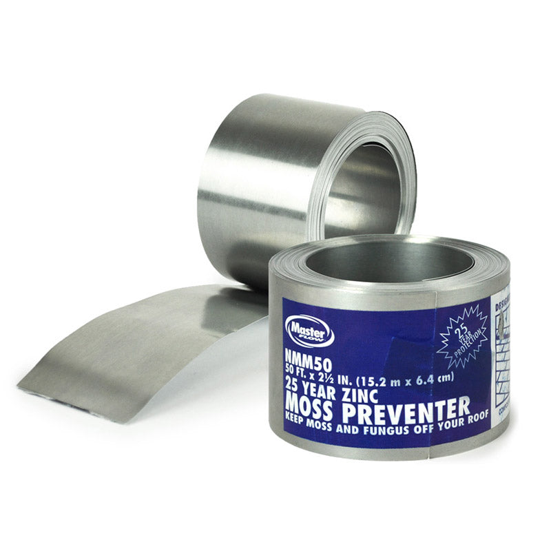 Master Flow 2.67 pulg. de ancho X 600 pulg. de largo Planchas de zinc para techo Plateado