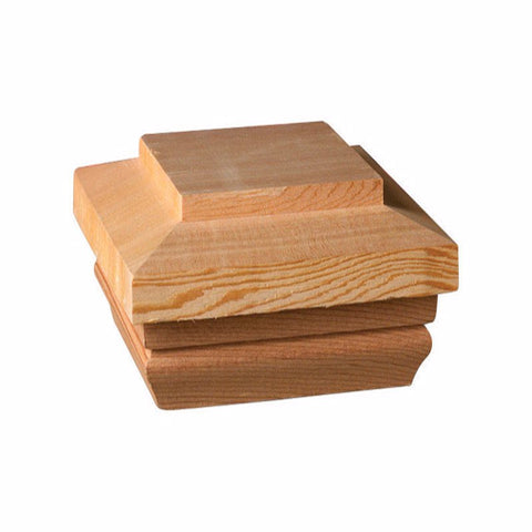 Deckorators 2.25 in. H X 4 in. W Wood Post Cap (Pack of 12)