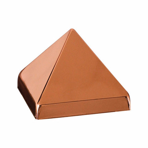 Deckorators 2 in. H X 4 in. W Copper Plastic Post Cap (Pack of 48)