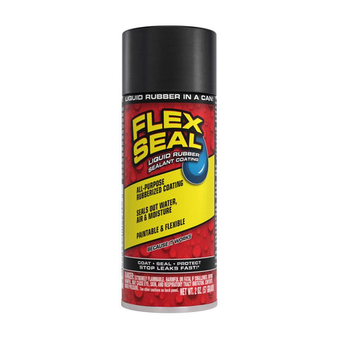 Flex Seal Family of Products Flex Seal MINI Black Rubber Spray Sealant 2 oz (Pack of 12)