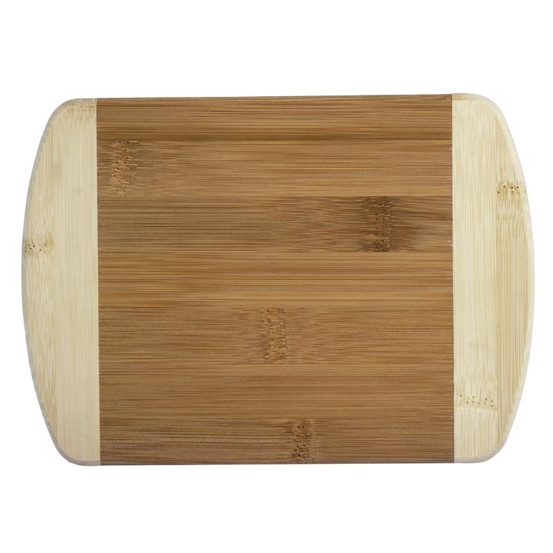 Tabla de cortar de bambú Totally Bamboo de 8 pulg. de largo x 5.75 pulg. de ancho x 0.5 pulg.