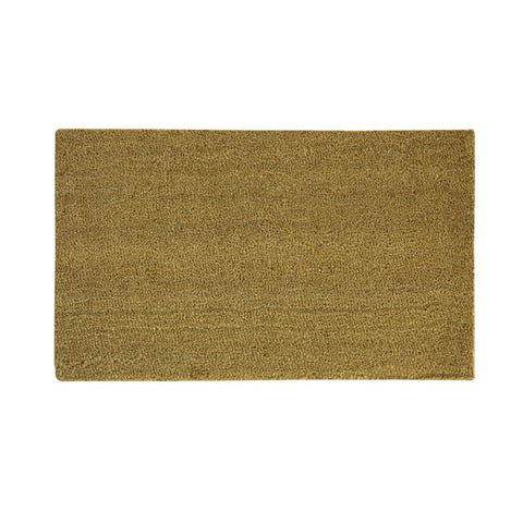 Southern Oaks 18 in. W X 30 in. L Tan Blank Coir Door Mat