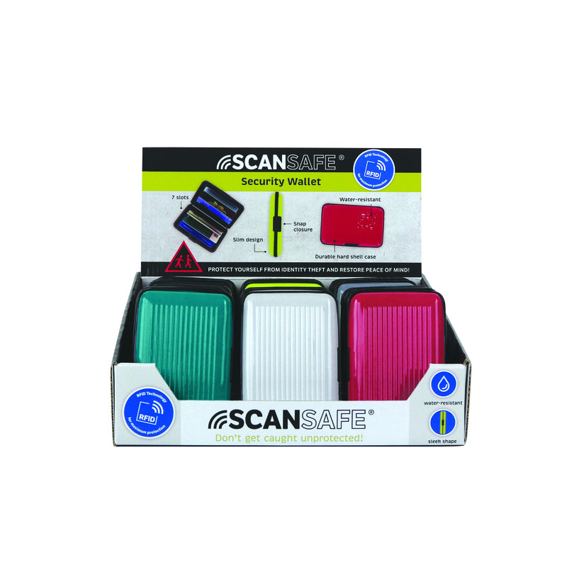 Scansafe Safety and Security Security Wallet Aluminum 1 pk (Pack of 24)