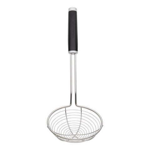 KitchenAid Black ABS Plastic/Stainless Steel Asian Strainer