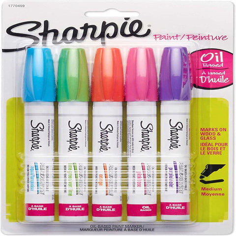 Sharpie Assorted Medium Tip Paint Marker 5 pk (Pack of 6)