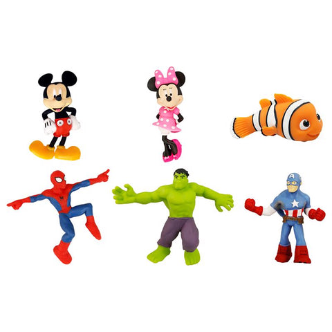 Disney and Marvel Stretchable Characters Assorted 1 pc (Pack of 24)