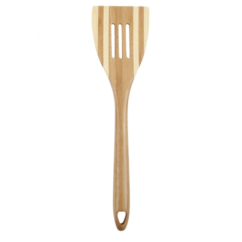 Core Kitchen Pro Chef Beige Bamboo Slotted Spatula