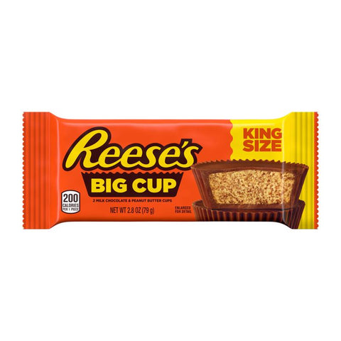 Reese's Big Cup Peanut Butter Candy Bar 2.8 oz (Pack of 16)