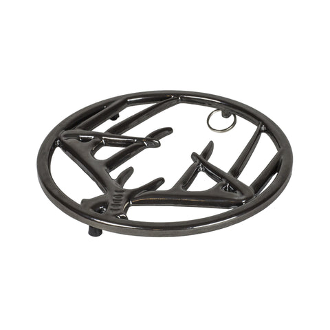 Lodge Cast Iron Antler Trivet Black (Pack of 6)