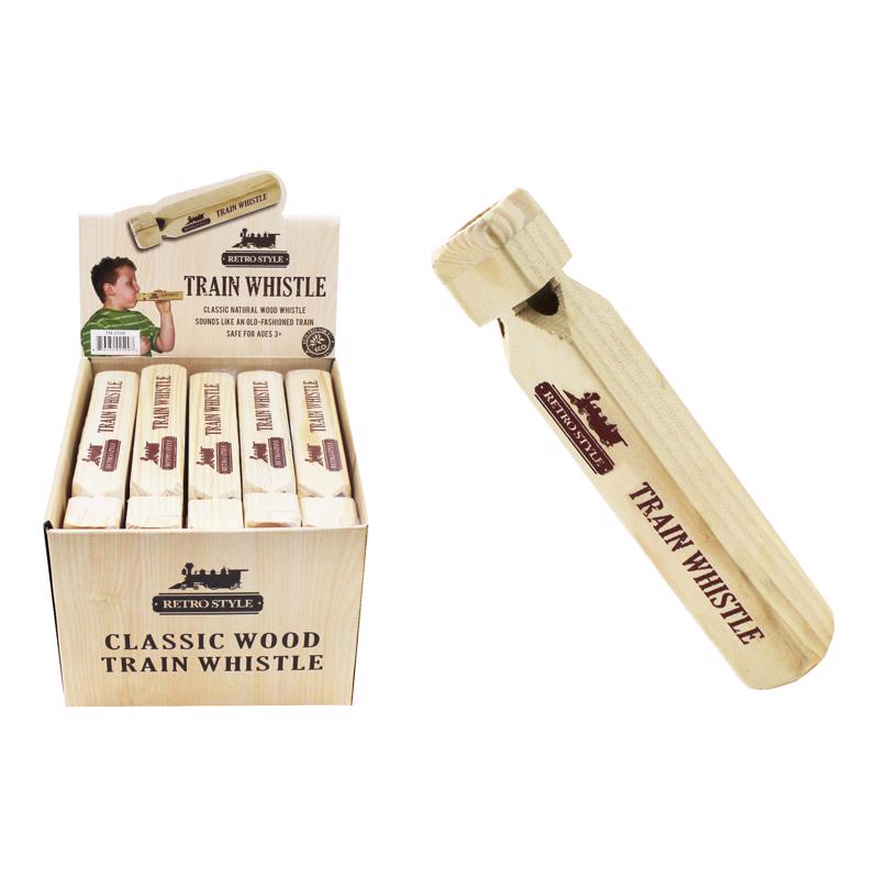Diamond Visions Train Whistle Natural (Pack of 20)