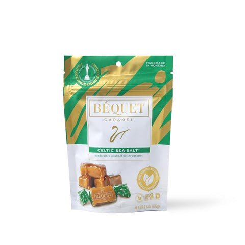 Bequet Celtic Sea Salt Caramel 3.6 oz (Pack of 12)