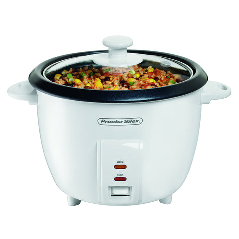 Proctor Silex White 10 cups Rice Cooker (Pack of 2)