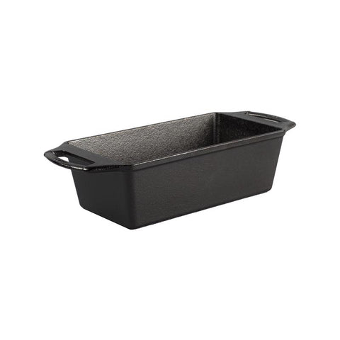 Lodge 8.5 in. W X 4.5 in. L Loaf Pan Black 1 pc