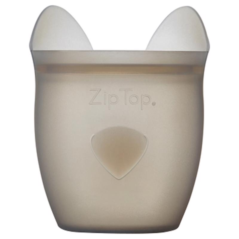 Zip Top 4 oz Gray Storage Cup 1 pk (Pack of 6)