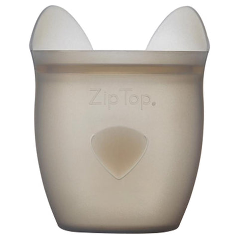 Zip Top 4 oz Gray Storage Cup 1 pk (Pack of 6)