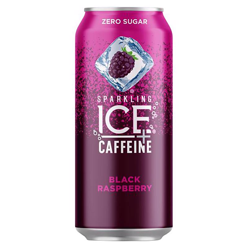 Bebida Sparkling Ice de frambuesa negra, 16 oz, paquete de 1 (paquete de 12)