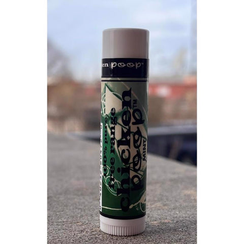 Chicken Poop Lip Junk Mint Scent Lip Balm Set 0.04 oz 1 pk (Pack of 24)