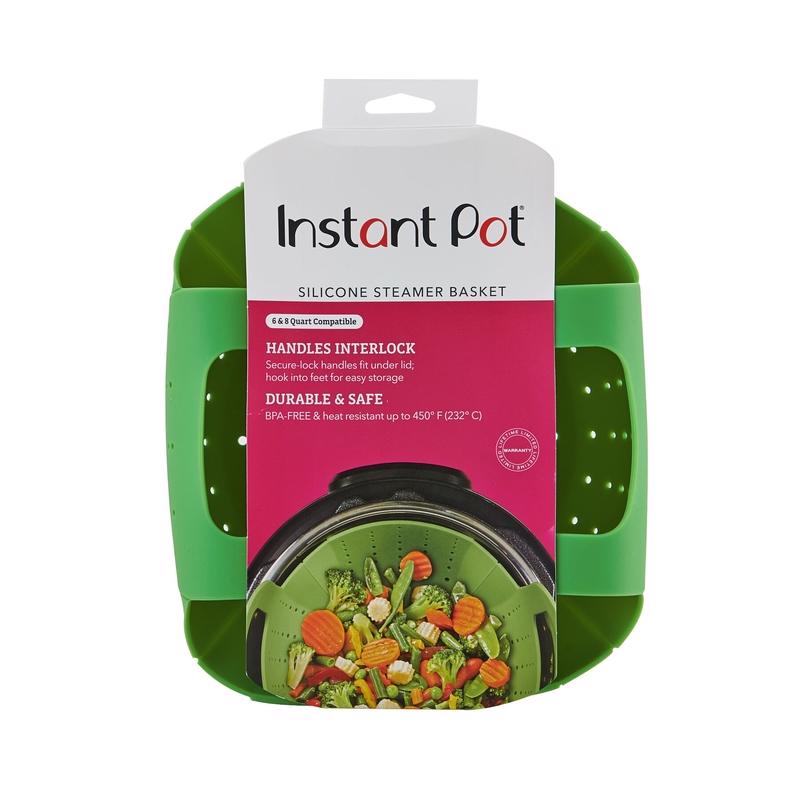 Instant Pot Green Silicone Steamer Basket (Pack of 3)
