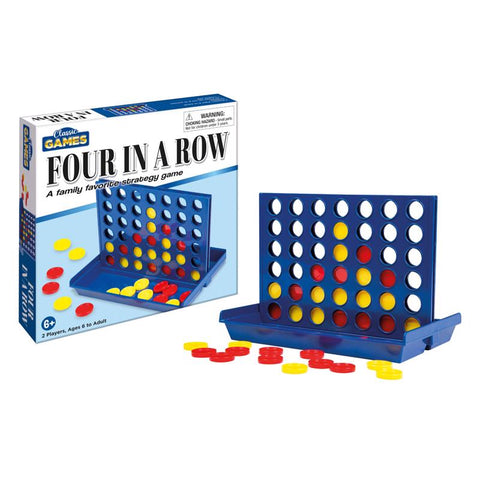 Playmaker Toys Classic Games Four in a Row Multicolored (Pack of 12)